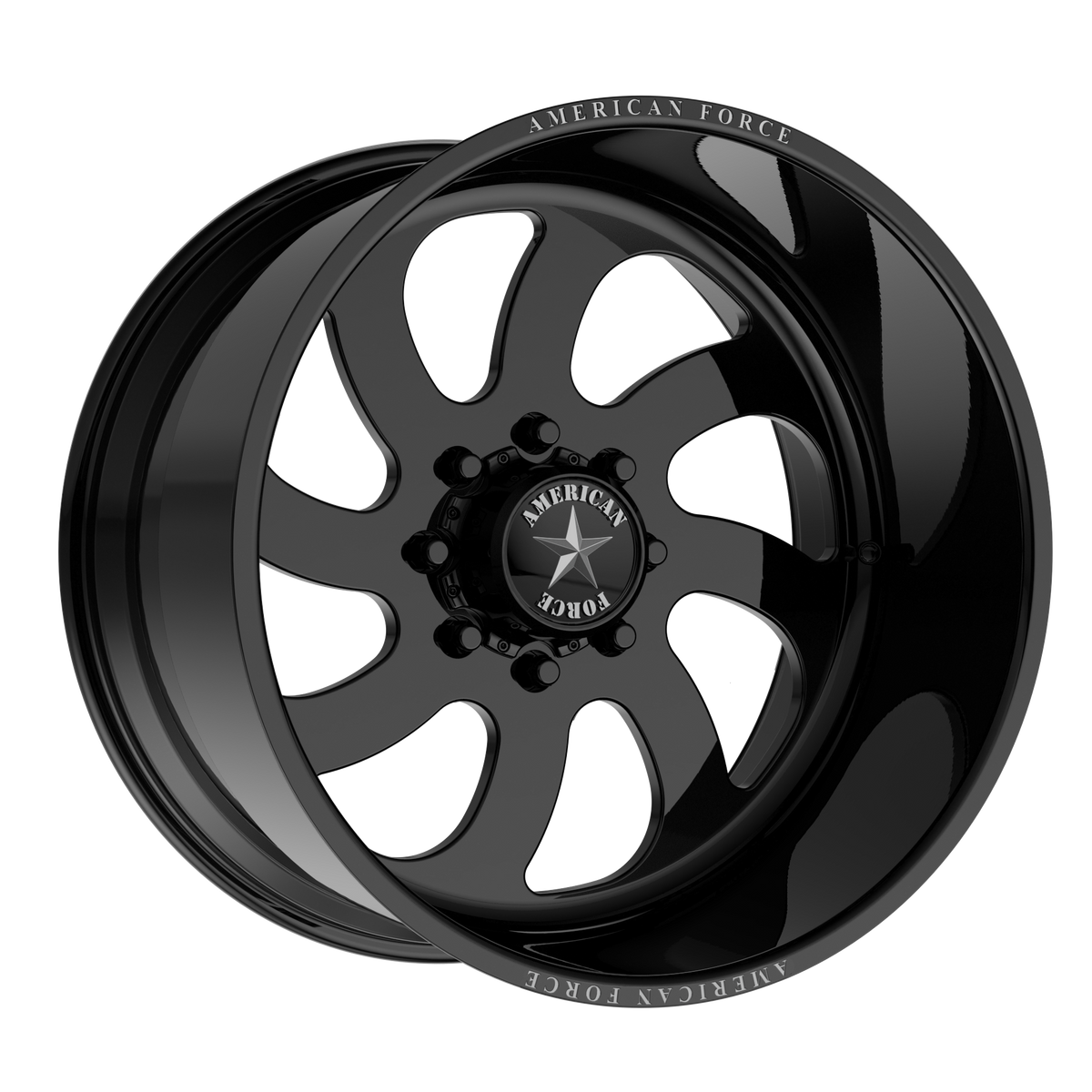 American Force - Blade 20X12 8X6.5 -40 Black L