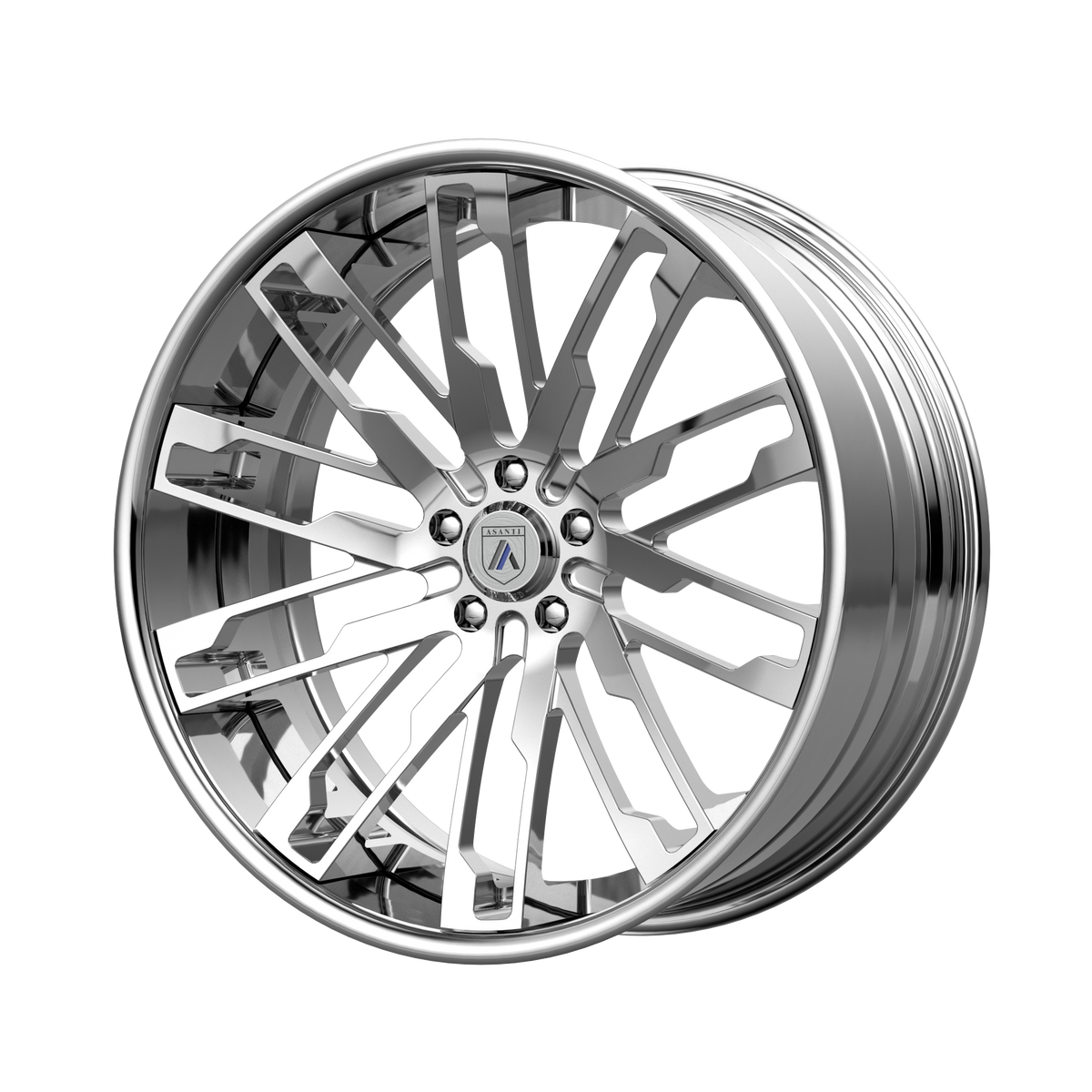 Asanti - CX871 2PC 22X10 5X112 +30 Brushed