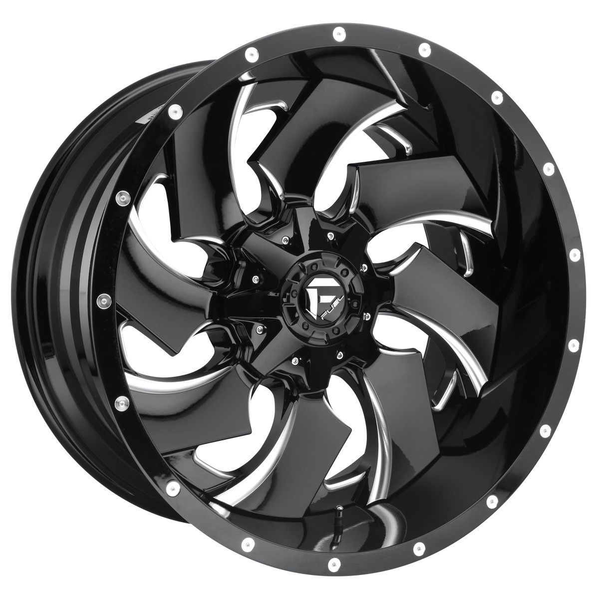 Fuel Off-Road D239 22X8.25 Gloss Black Milled 8x165.1 +127mm