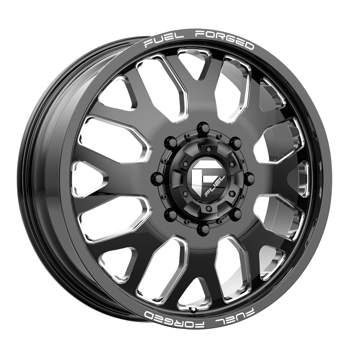 Fuel Off-Road Aluminum Wheels 24X12 FF19 Gloss Black Milled