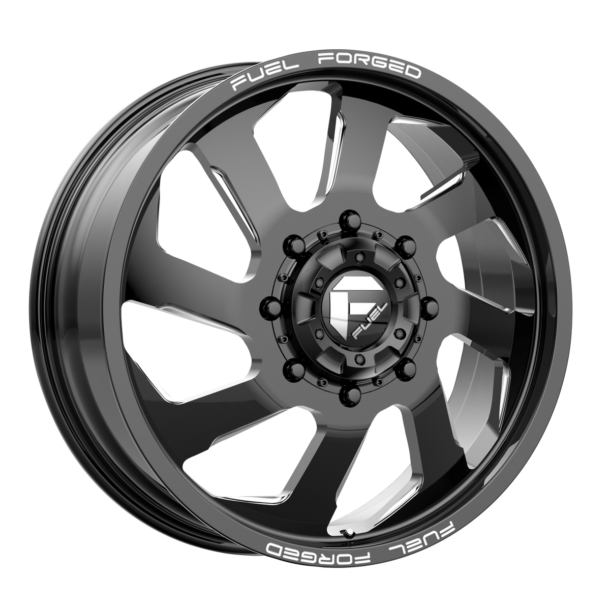 Fuel Off-Road D039 22X8.25 Gloss Black Milled 8x200 -202mm