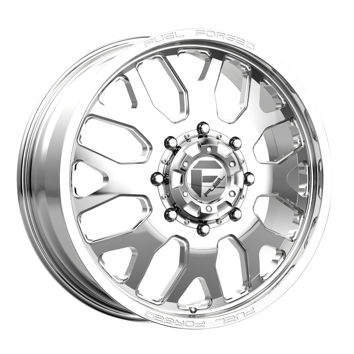Fuel Off-Road D019 24X14 Polished 8x170 -76mm