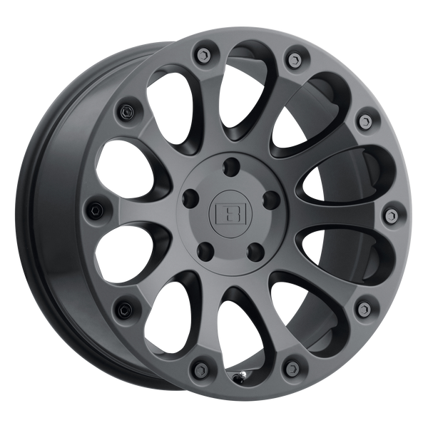 Level 8 - LE Impact 17X8.5 5X114 -24 76 M-blk