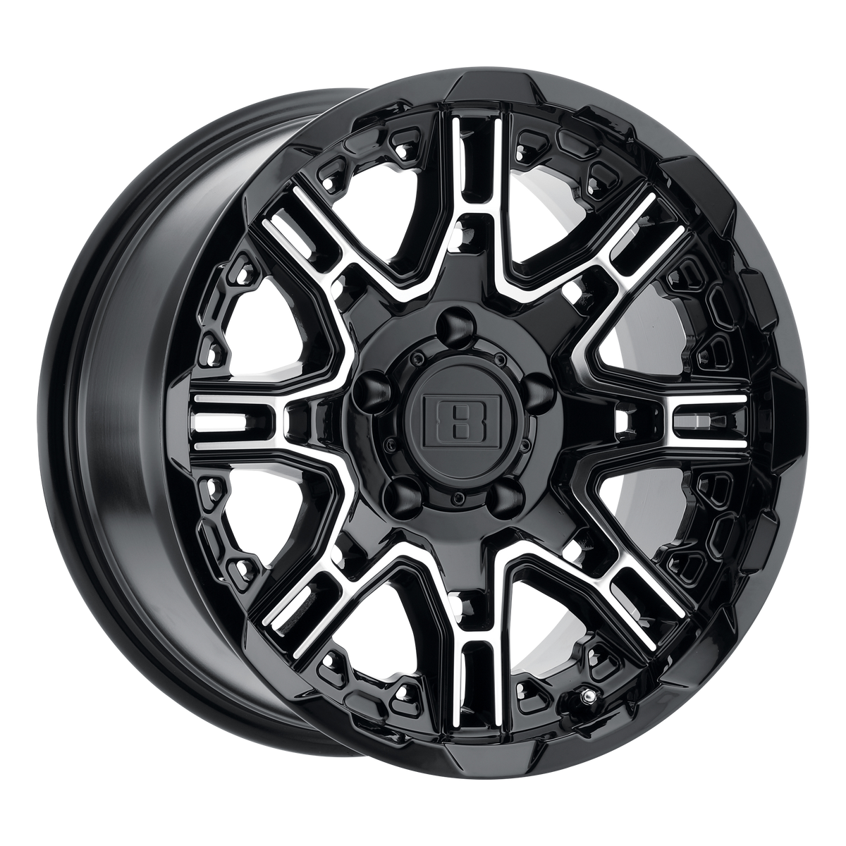 Level 8 - LE Slingshot 17X8.5 5X127 -10 71 G-bk MC