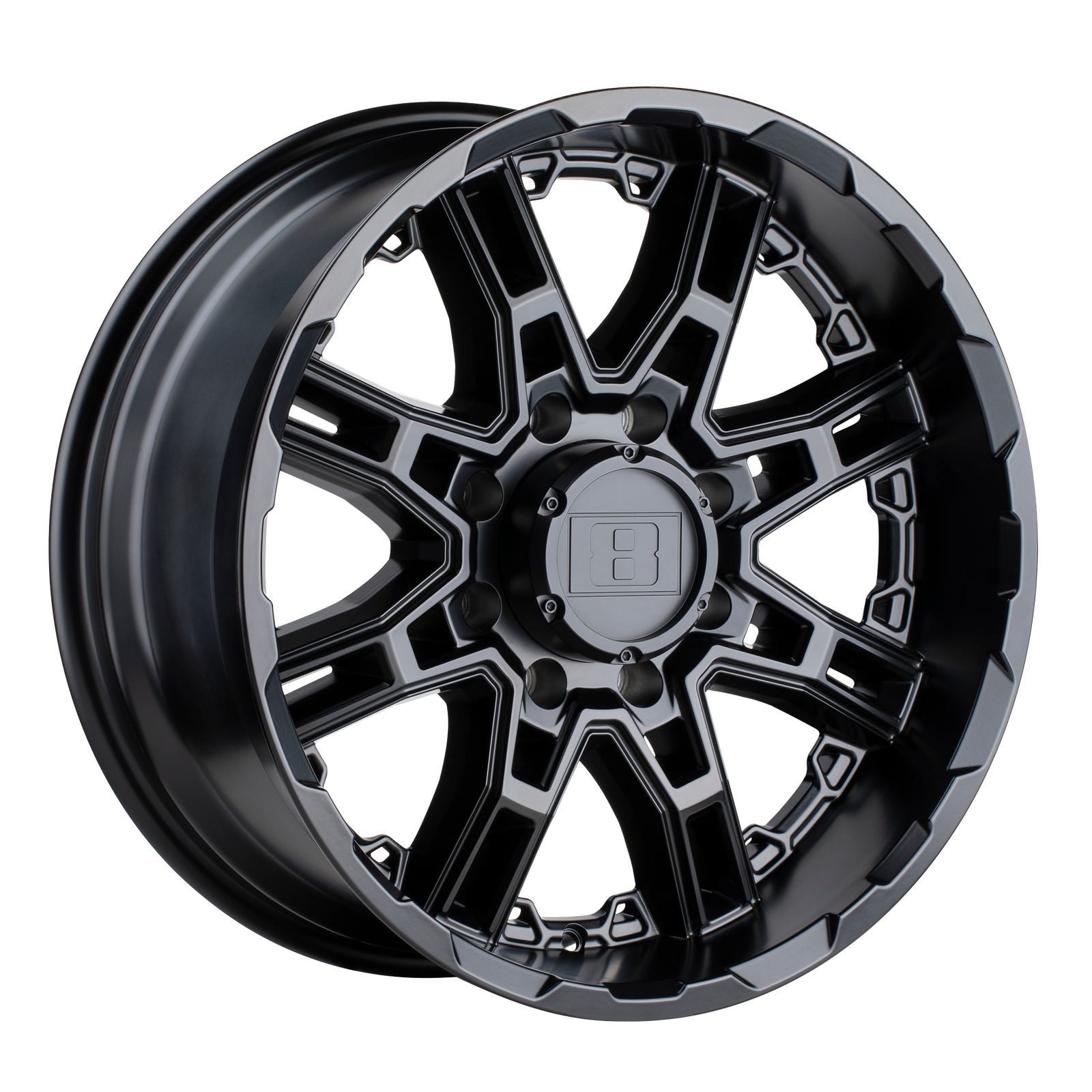 Level 8 - LE Slingshot 16X8.5 6X135 +10 87 M-blk