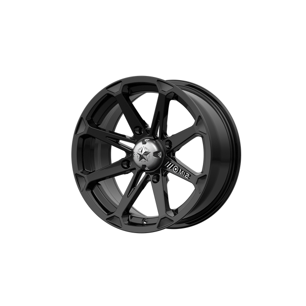 MSA Offroad Wheels M12 Diesel Utv 14X7 4X110 -47MM Gloss Black