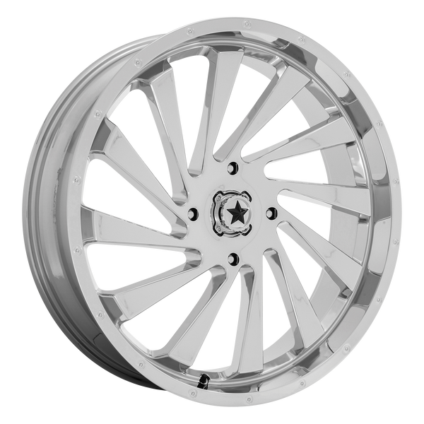MSA Offroad Wheels M46 Blade Utv 24X7 4X156 +0MM Chrome