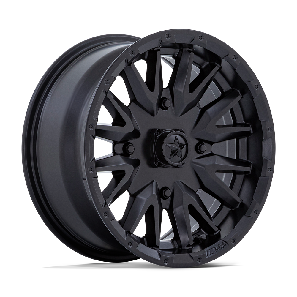 MSA Offroad Wheels M49 Creed Utv 24X7 4X137 +0MM Matte Black