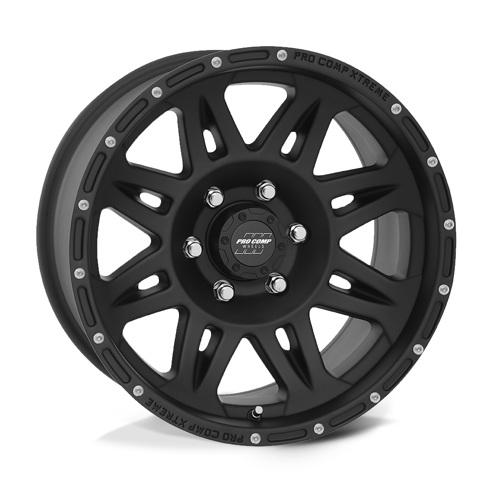 Pro Comp Alloys - Torq 17X9 6X5.5 108 -6 F-blk