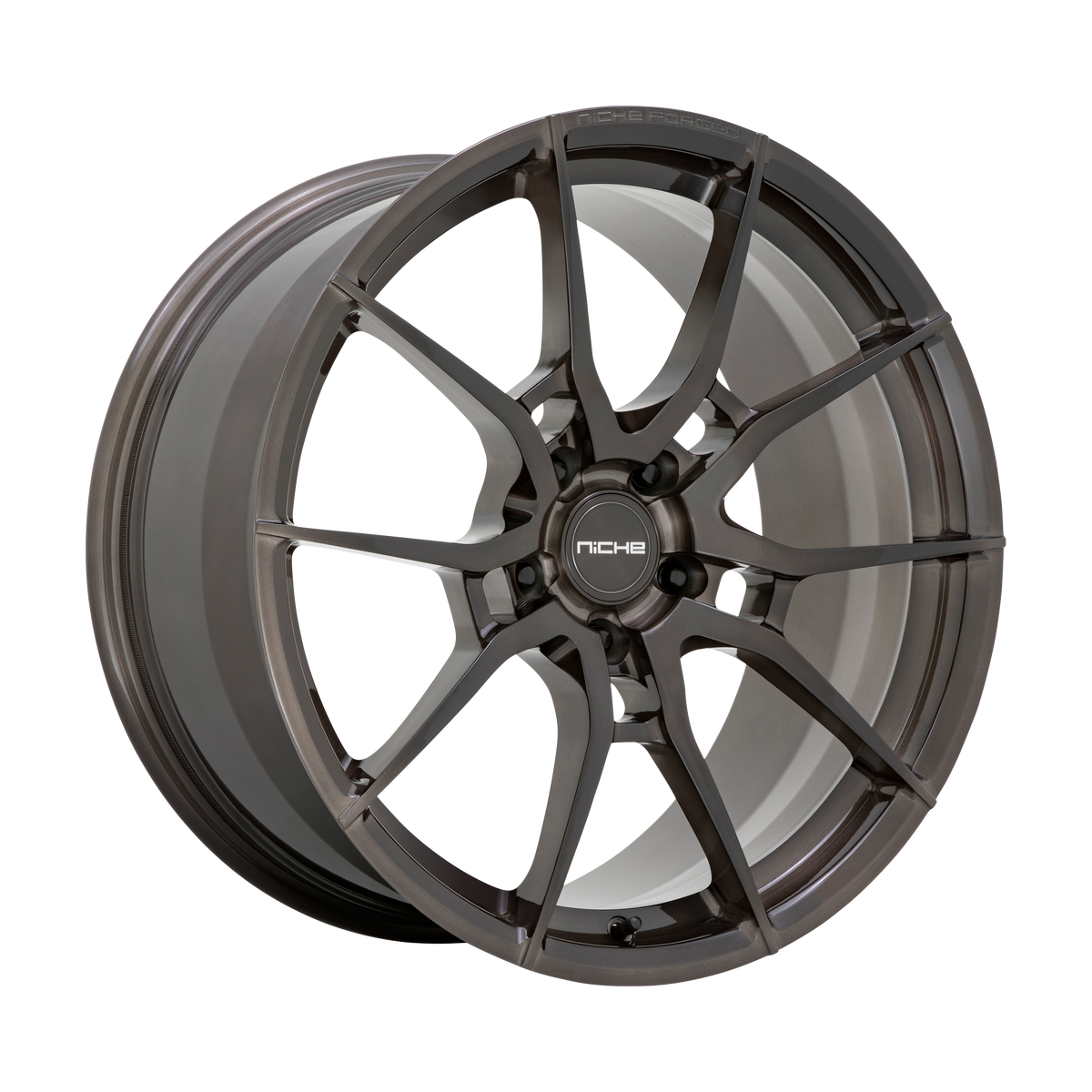 Niche T111 Kanan 20X11 5X120 +57MM Brushed Candy Smoke