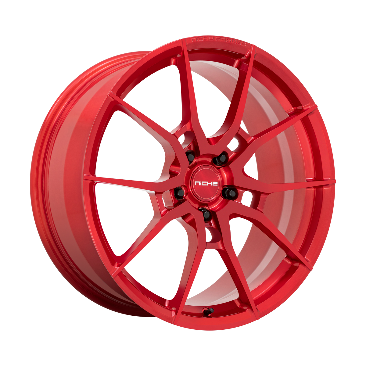 Niche T113 Kanan 20X11.5 5X120 +45MM Brushed Candy Red