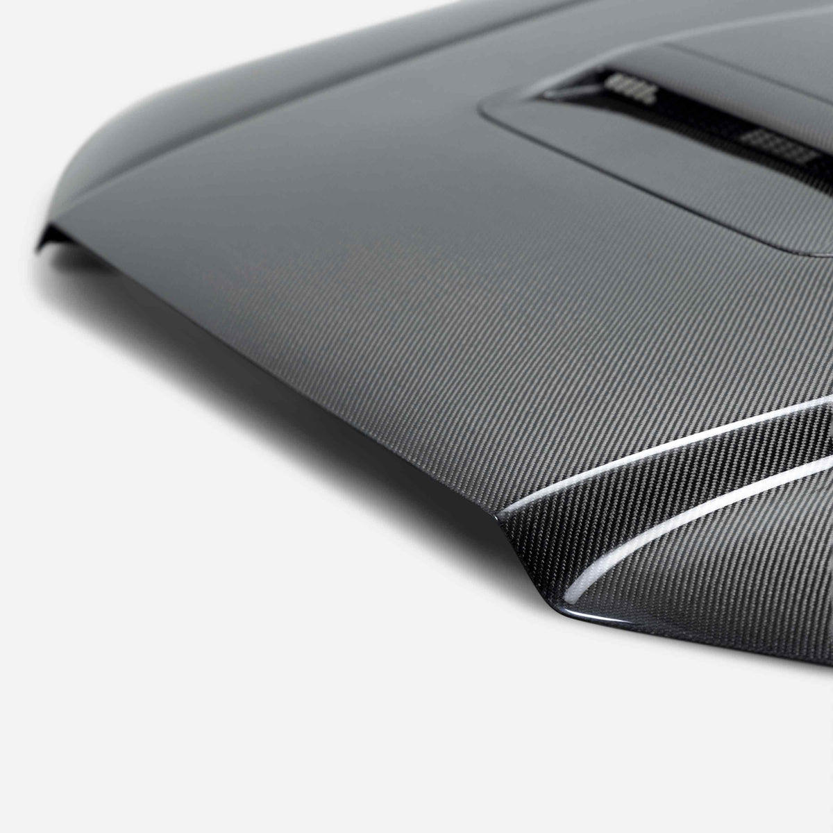 Seibon 12-15 Toyota Tacoma TR-Style Carbon Fiber Hood - HD12TYTA-TR