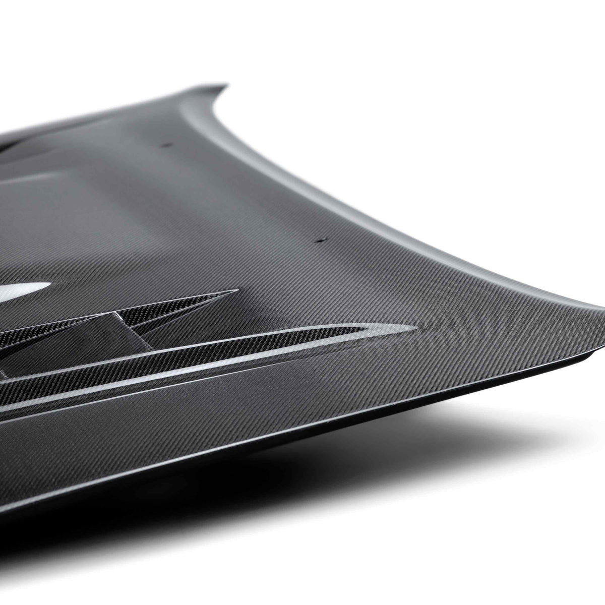 Seibon 12-15 Toyota Tacoma TS-Style Carbon Fiber Hood - HD12TYTA-TS