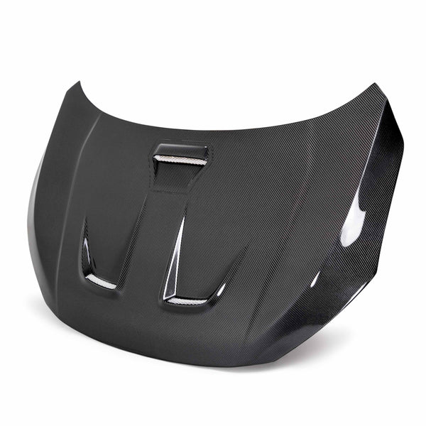 Seibon 17-21 Honda Civic Type R MR-Style Carbon Fiber Hood - HD17HDCVR-MR
