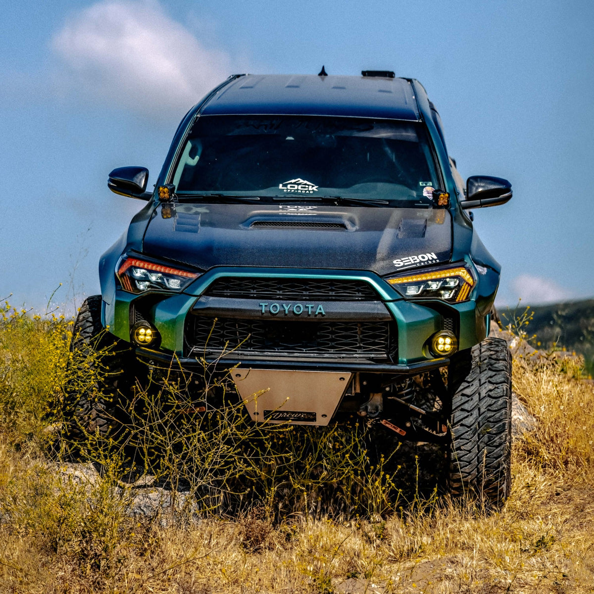Seibon 14-21 Toyota 4Runner TS-Style Carbon Fiber Hood - HD18TY4R-TS