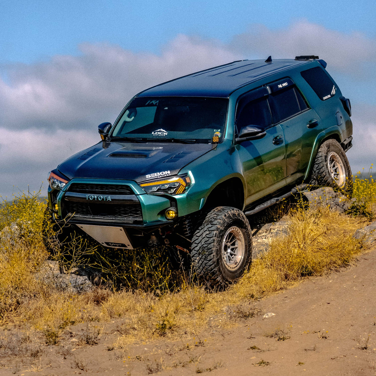 Seibon 14-21 Toyota 4Runner TS-Style Carbon Fiber Hood - HD18TY4R-TS