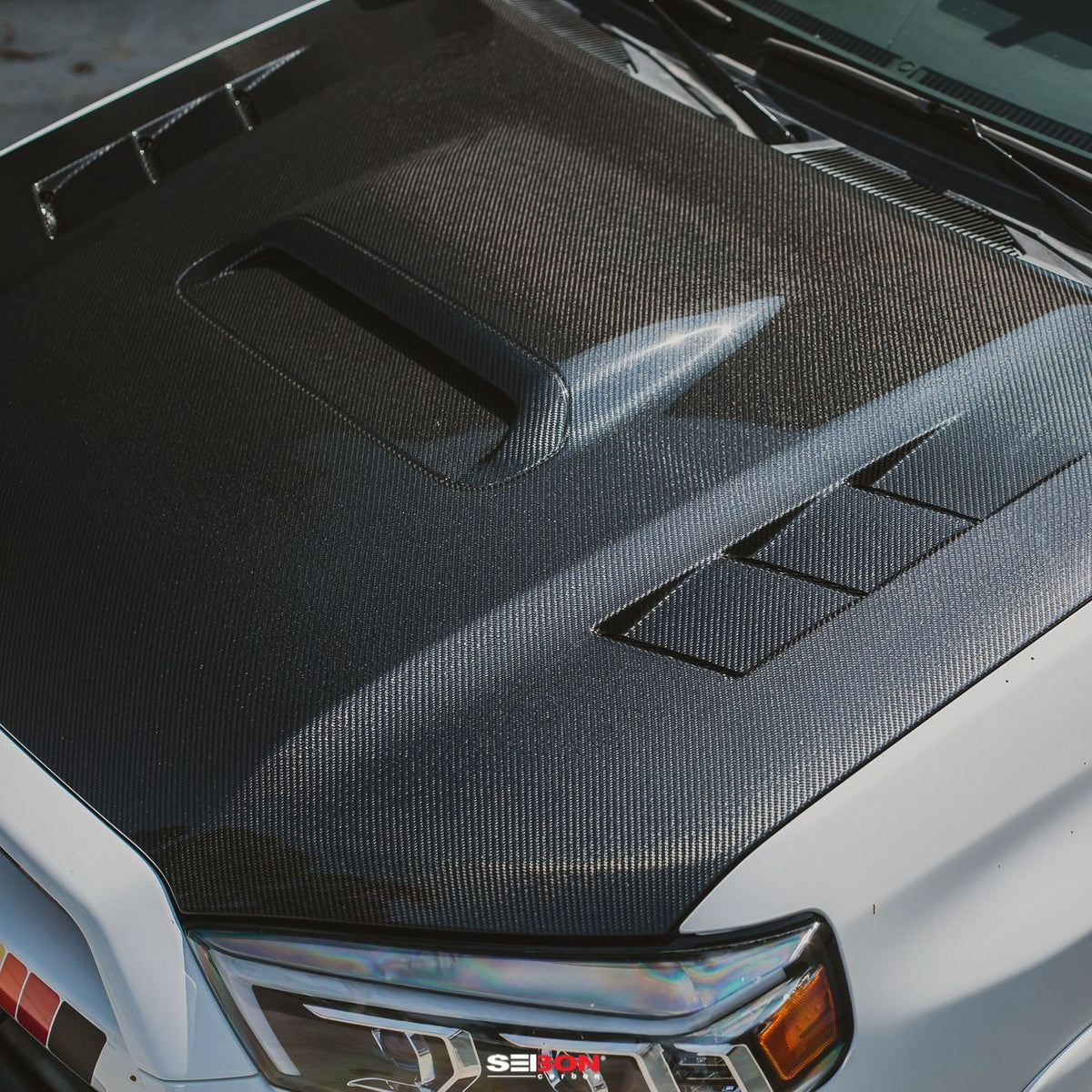 Seibon 14-21 Toyota 4Runner TS-Style Carbon Fiber Hood - HD18TY4R-TS