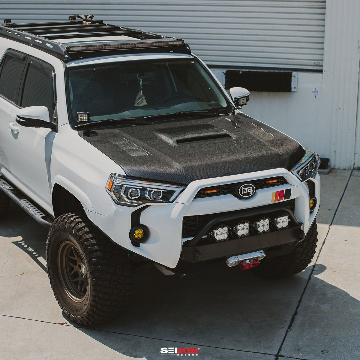 Seibon 14-21 Toyota 4Runner TS-Style Carbon Fiber Hood - HD18TY4R-TS