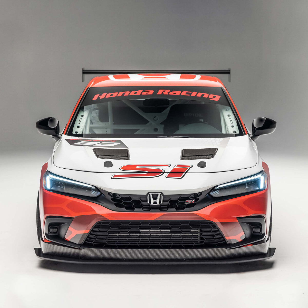Seibon 2022+ Honda Civic 4Dr THRW-style Carbon Fiber Hood - HD22HDCV4D-THRW