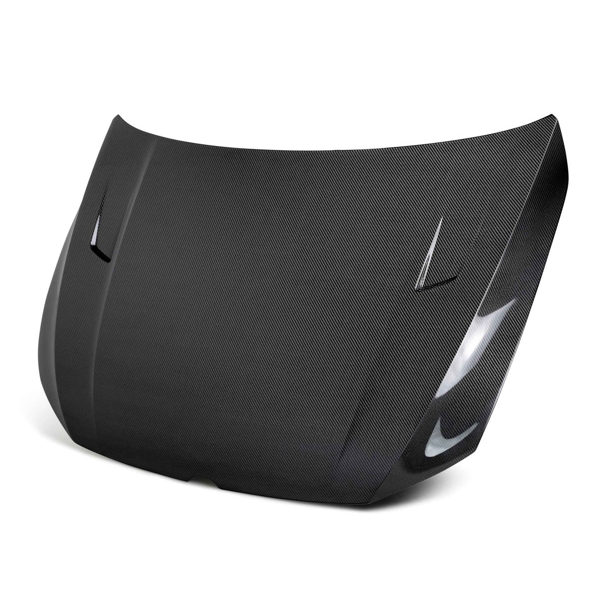 Seibon 22-23 Volkswagen Golf GTI/R  TM-Style Carbon Fiber Hood - HD22VWG8-TM