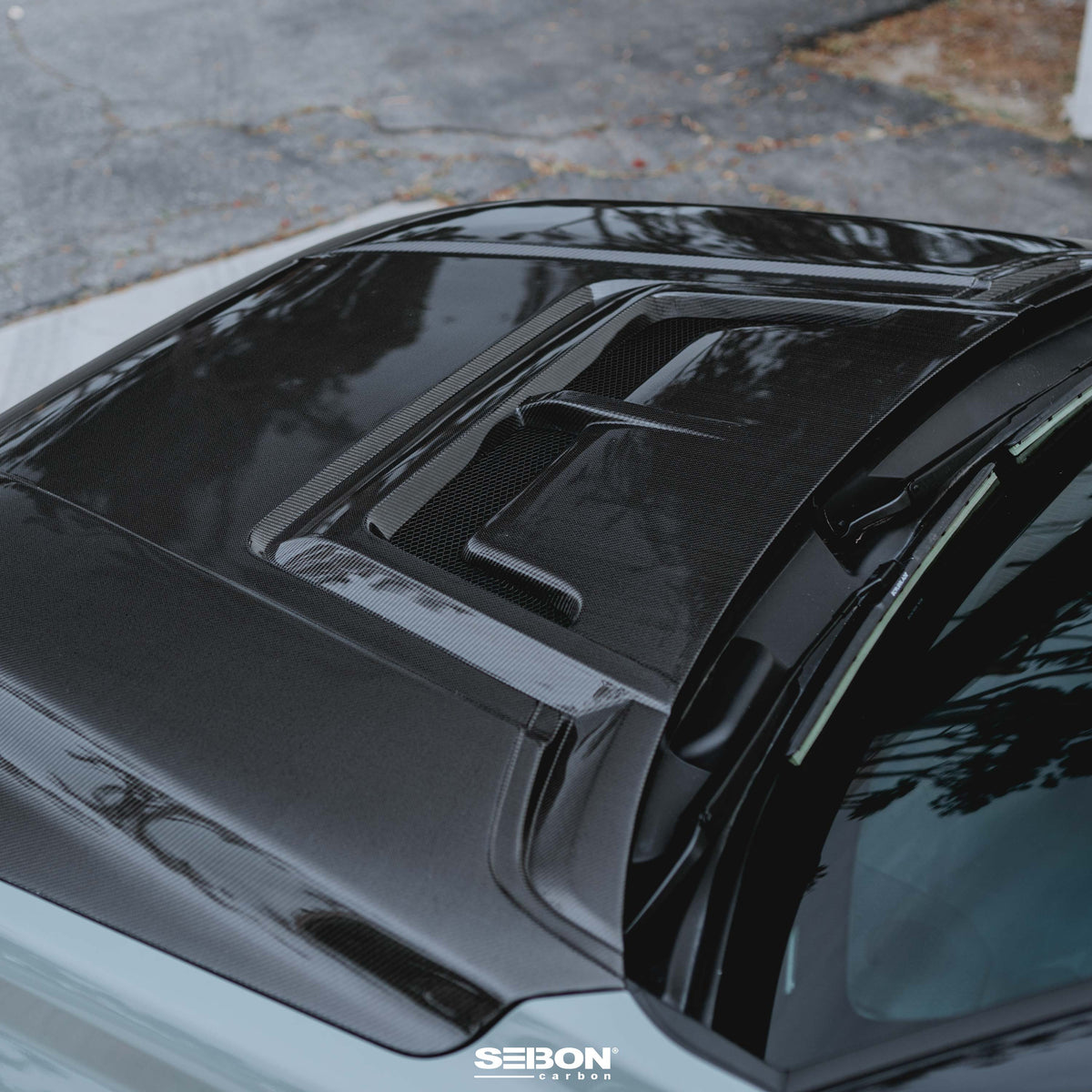 Seibon 22-24 Toyota Tundra / 23-24 Toyota Sequoia RR-Style Carbon Fiber Hood - HD23TYTU-RR
