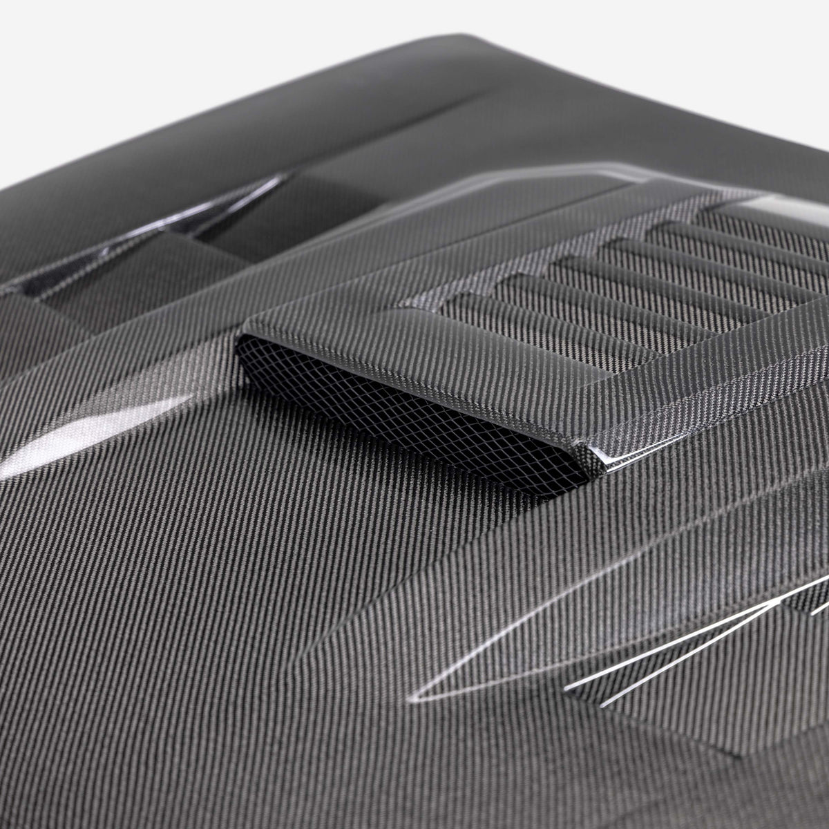 Seibon 2024 Toyota Tacoma TS-Style Carbon Fiber Hood - HD24TYTA-TS