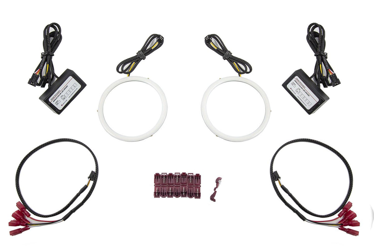 Diode Dynamics Halo Lights LED 50mm Switchback (Pair) - DD2058