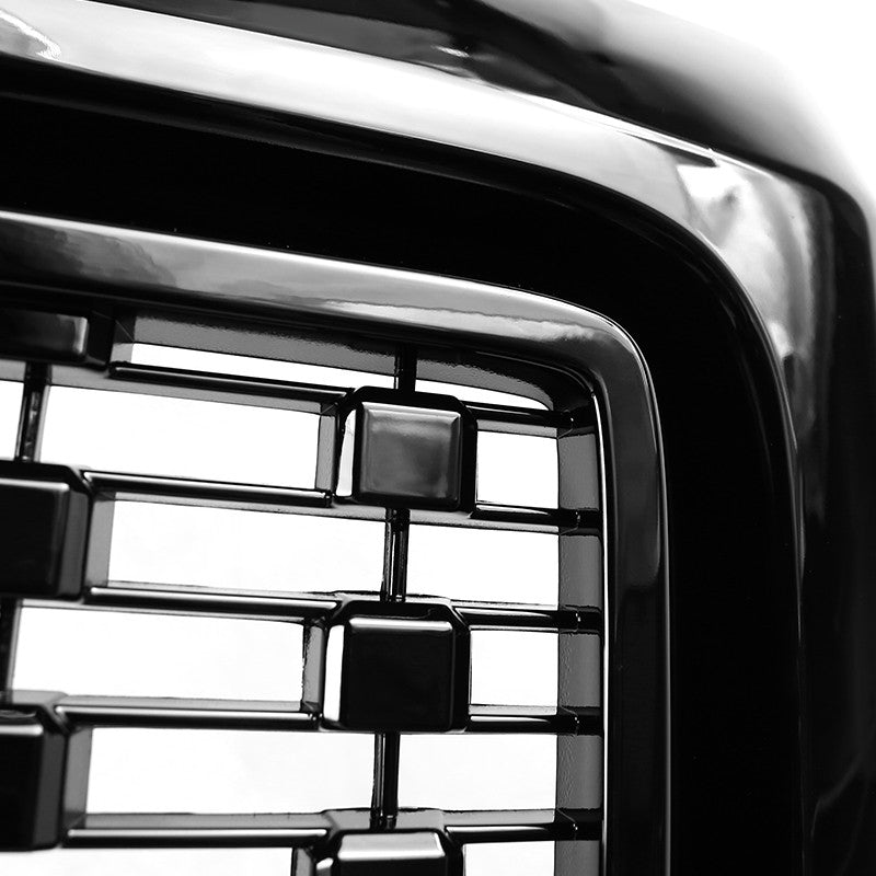 Spec-D Tuning - 2015-2018 GMC Canyon Black ABS Front Hood Grille - HG-CAN15JM-GL