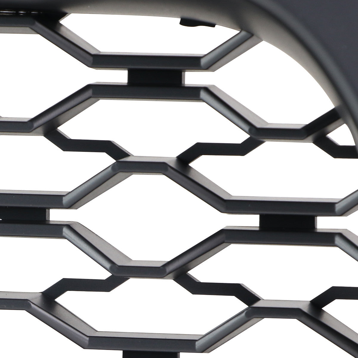 Spec-D Tuning - 2019-2021 Dodge RAM 1500 Matte Black ABS Rebel Style Honeycomb Mesh Grille - HG-RAM1915BB-RB-GL