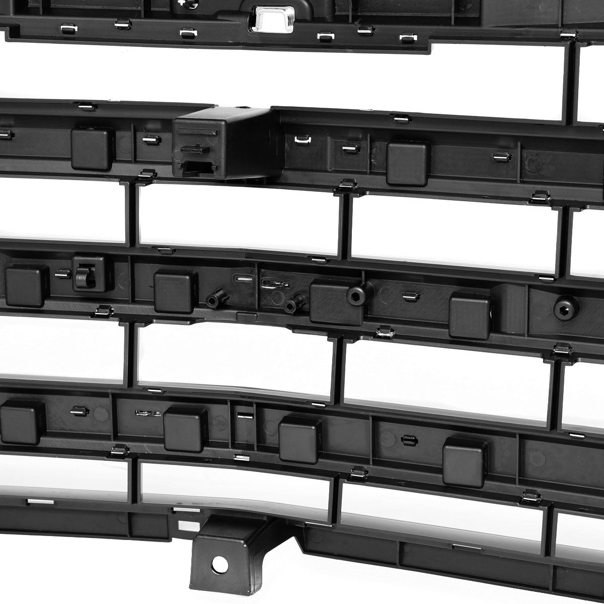 Spec-D Tuning - 2022-2026 Chevrolet Silverado 1500 High Country Chrome Mesh Front Upper Hood Grille - HG-SIV2215HCC-JB