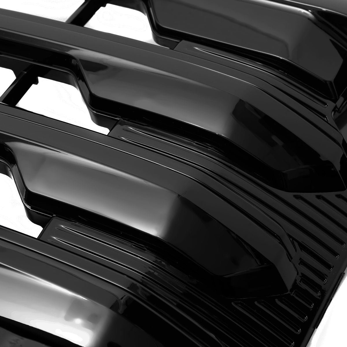 Spec-D Tuning - 2022-2026 Chevrolet Silverado 1500 High Country Black Mesh Front Upper Hood Grille - HG-SIV2215HCJM-JB