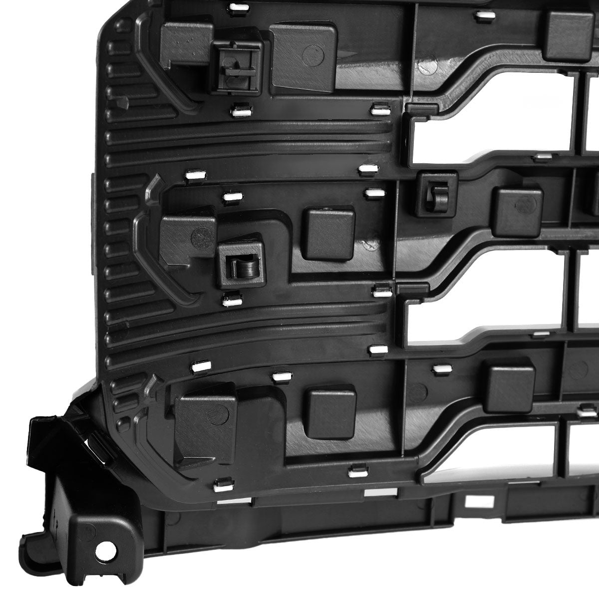 Spec-D Tuning - 2022-2026 Chevrolet Silverado 1500 High Country Black Mesh Front Upper Hood Grille - HG-SIV2215HCJM-JB