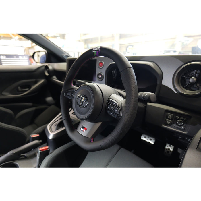 HKS GR Corolla GXPA16/GZEA14H Replacement Steering Wheel - 51999-AT005 for 2023-2025 Toyota GR Corolla - detail view