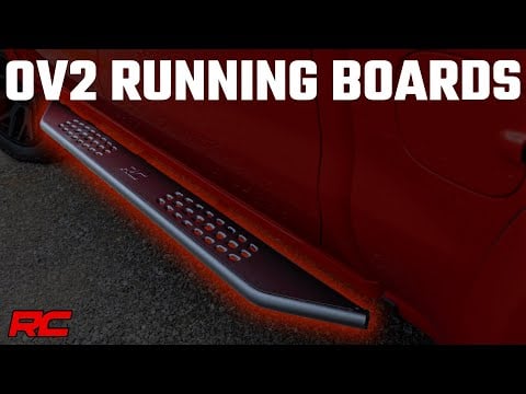 OV2 Running Boards | Side Step Bars | Crew Cab | Chevy/GMC 1500/2500HD/3500HD (07-19 & Classic)