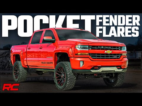 Pocket Fender Flares | Chevy Silverado 2500 HD/3500 HD 2WD/4WD (2020-2026)