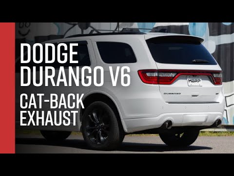 MBRP 2011+ Dodge Durango 3.6L V6 T304 SS 3.0in Cat-Back Dual Rear Exit Exhaust w/ Single Wall Tips - S51093AL