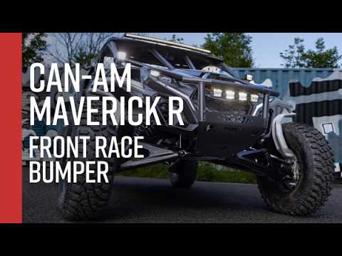 MBRP 2024+ Can-Am Maverick R Steel Front Race Bumper Builder Kit - AC-9219-02