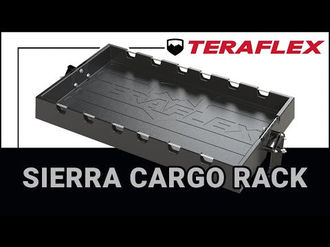 Teraflex JL 4dr: Sierra Rear Cargo Rack