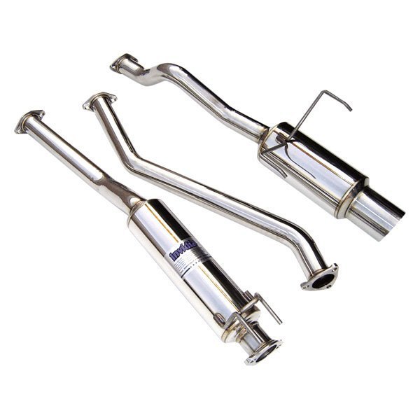 Invidia 01+ Civic EX 2DR/4DR 60mm (101mm tip) Cat-back Exhaust - HS01HC2GTP for 2001-2005 Honda Civic
