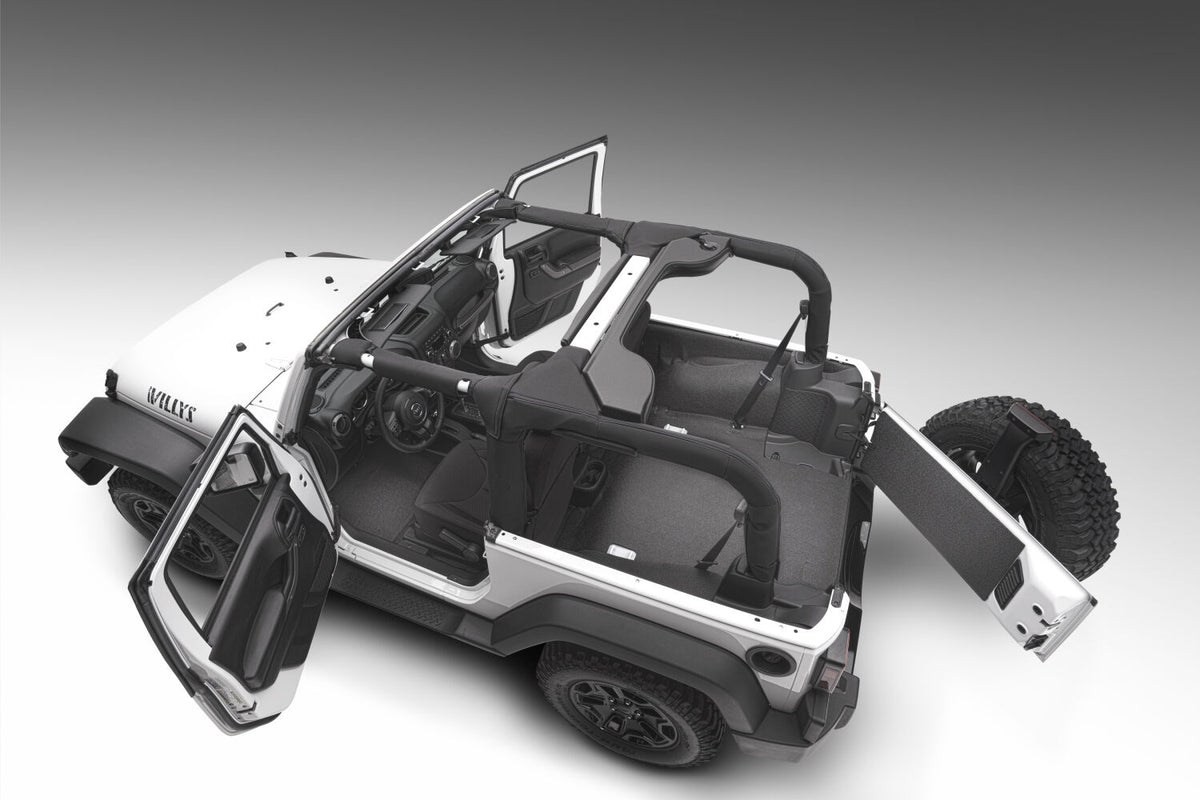 Husky Liners Jeep Liner for 07-10 Jeep Wrangler JK 2dr (Incl. TG & Tub Liner)