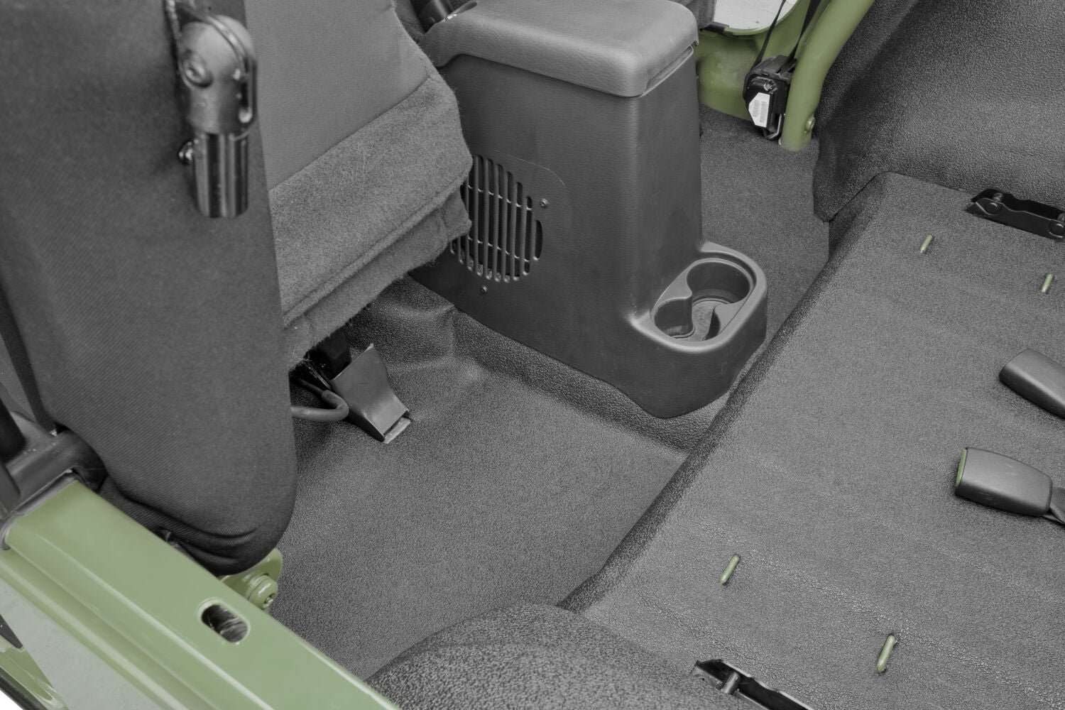 Husky Liners Jeep Liner for 97-06 Jeep Wrangler TJ / 04-06 LJ (w/o Ctr Cnsl w/Heat Shld)
