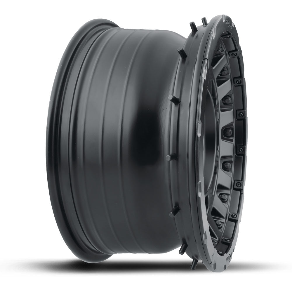 Icon Hammer Pro 17x8.5 / 6x5.5 / 0mm / 4.75in BS - Satin Black - 21017858347SB