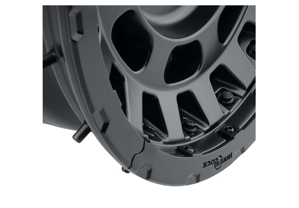 Icon Hammer Pro 17x8.5 / 6x5.5 / 0mm / 4.75in BS - Satin Black - 21017858347SB