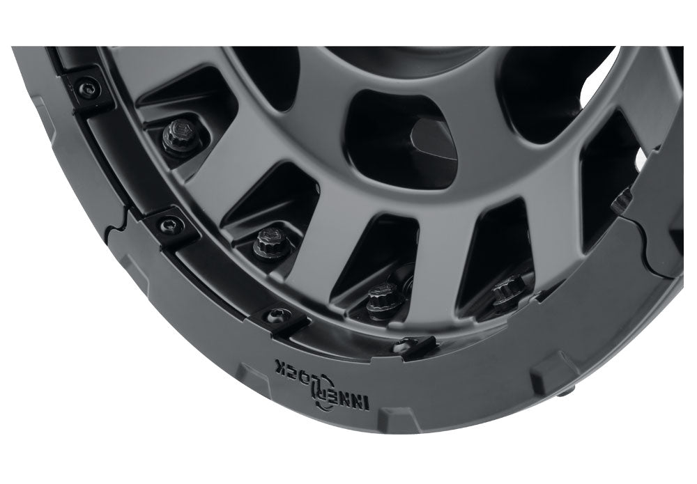 Icon Hammer Pro - 17x8.5 / 5X5 / -6MM / 4.5in BS - Satin Black - 21017857345SB