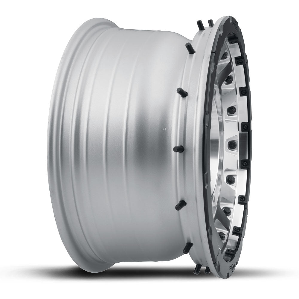 Icon Hammer Pro 17x8.5 / 6x135 / 6MM / 5in BS - Silver Machined - 21017856350SM