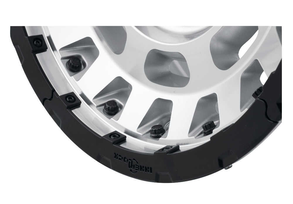 Icon Hammer Pro 17x8.5 / 5x5 / -6mm / 4.5in BS - Silver Machined - 21017857345SM
