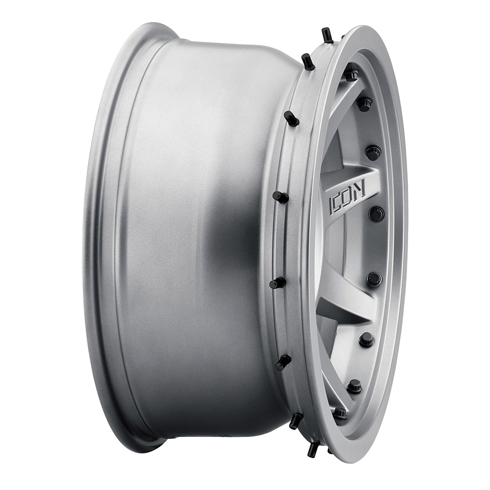 ICON Rebound Pro 17x8.5 5x150 25mm Offset 5.75in BS 110.1mm Bore Satin Black Wheel - 21817855557SB