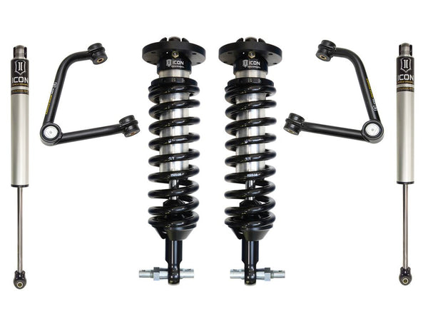 ICON 07-18 GM 1500 1-3in Stage 2 Suspension System (Small Taper) - K73002 for 2007-2018 Chevrolet Silverado 1500