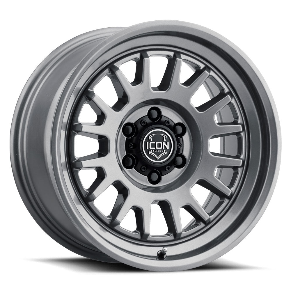 ICON Anza 17x8.5 / 6x5.5 / 25mm Offset / 5.75in BS - Gun Metal Wheel - 8217859057GM