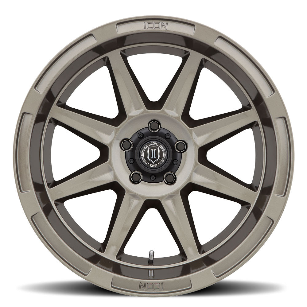 ICON Bandit 20x10 6x135 -24mm Offset 4.5in BS Gloss Bronze Wheel - 6020106345BG